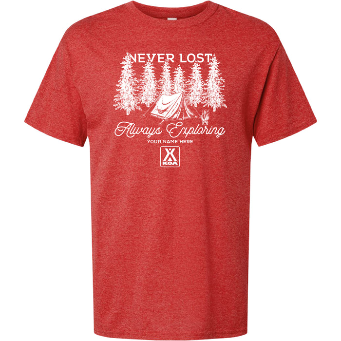 KOA Never Lost Always Exploring T-Shirt
