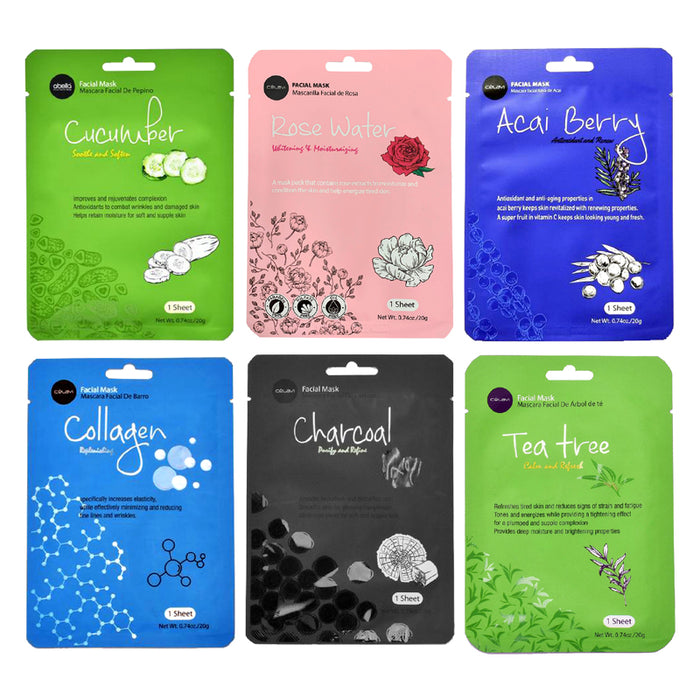 288 pc Facial Mask Display