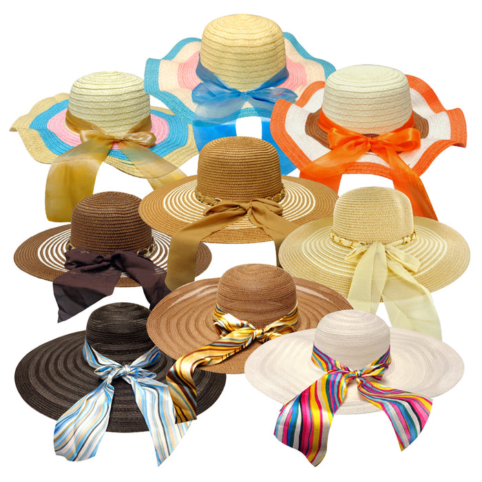 Ladies Summer Hat 120 Pc Display