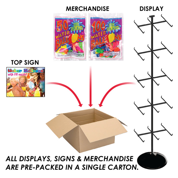 288pc Water Balloon Display