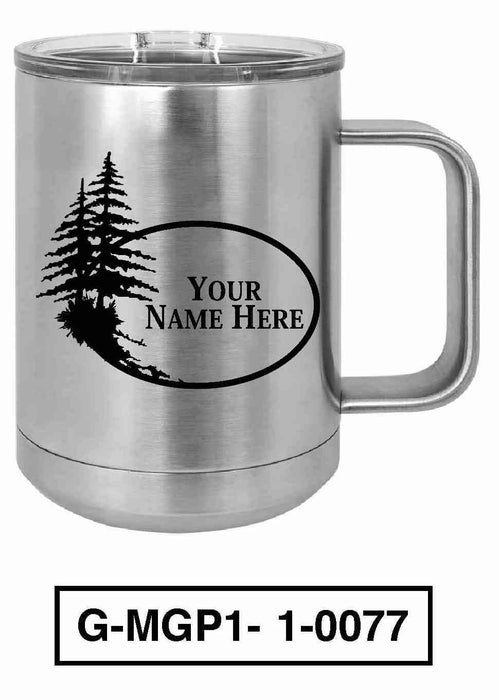 Pine Tree 15oz POLAR CAMEL INSULATED MUG