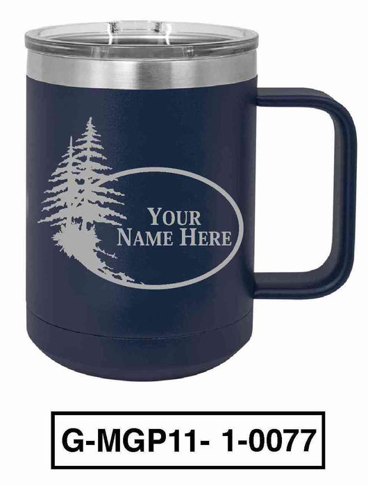 Pine Tree 15oz POLAR CAMEL INSULATED MUG