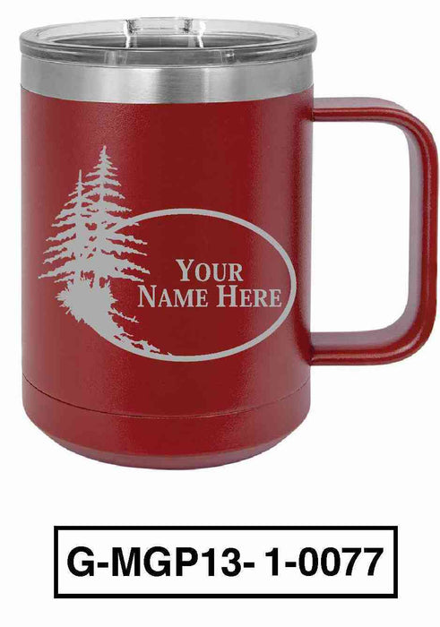 Pine Tree 15oz POLAR CAMEL INSULATED MUG