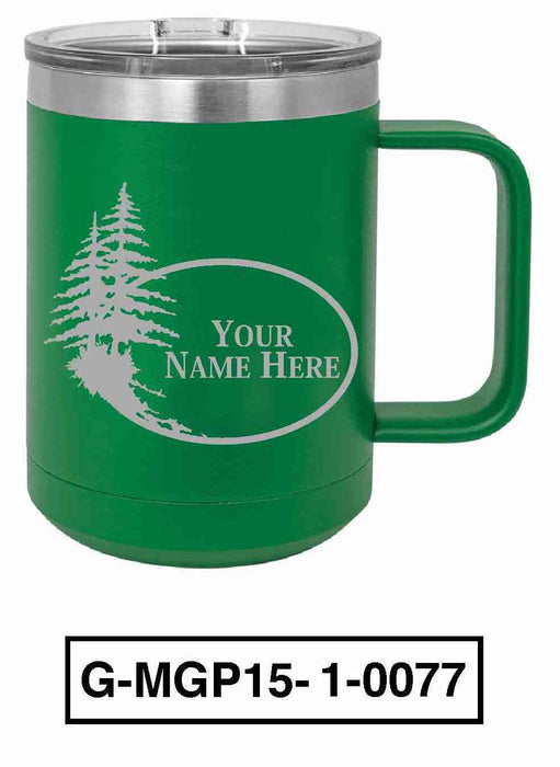 Pine Tree 15oz POLAR CAMEL INSULATED MUG
