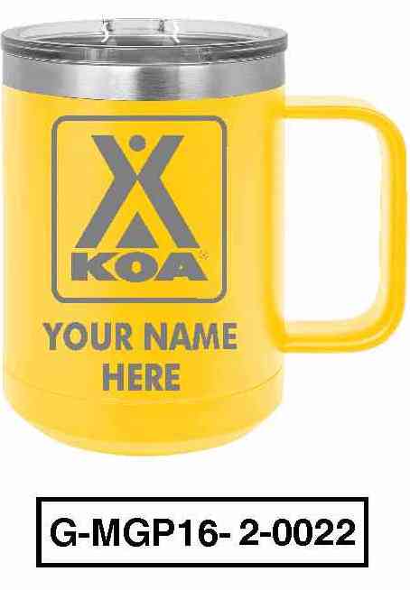 KOA 15oz Polar Camel Insulated Mug