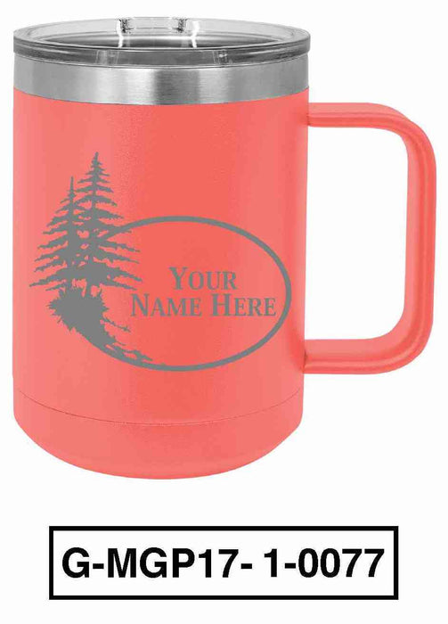 Pine Tree 15oz POLAR CAMEL INSULATED MUG