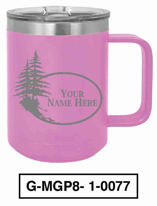 Pine Tree 15oz POLAR CAMEL INSULATED MUG