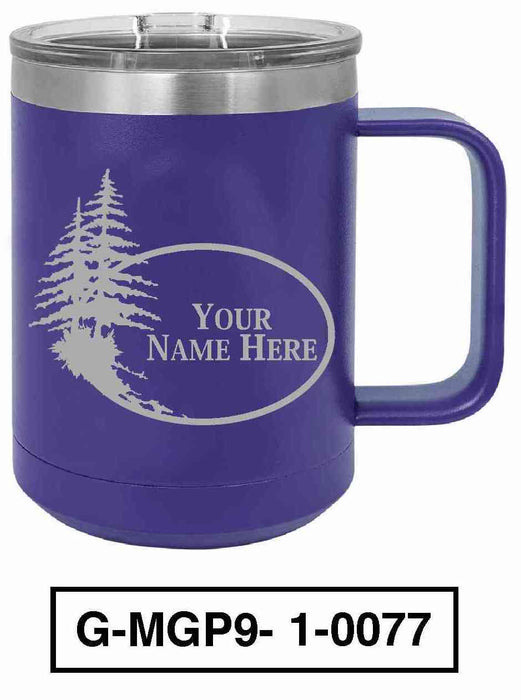 Pine Tree 15oz POLAR CAMEL INSULATED MUG