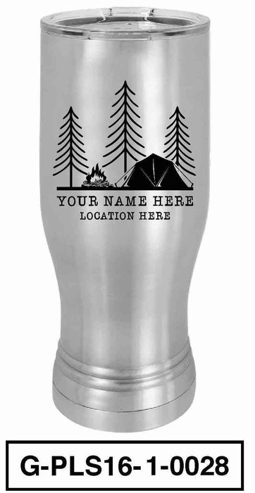 20oz Polar Pilsner Pint - "Camp Scenery"