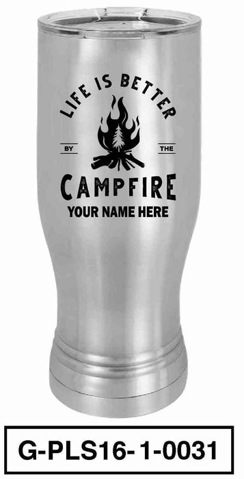 20oz Polar Pilsner Pint - "Life is Better"