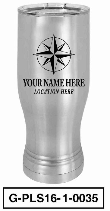 20oz Polar Pilsner Pint - "Compass"