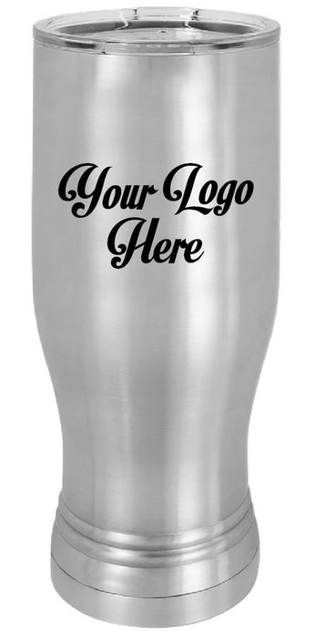 Custom Logo Insulated Pilsner Glass