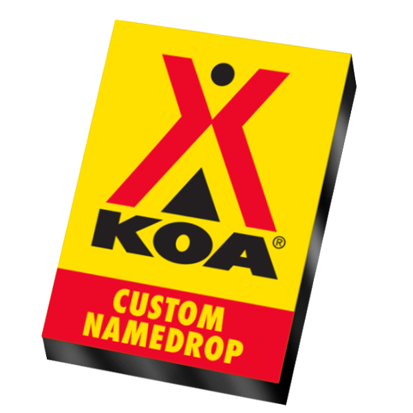 KOA BRANDED SHAPED MAGNET