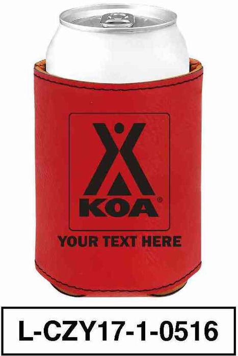 KOA Leatherette Can Coozie