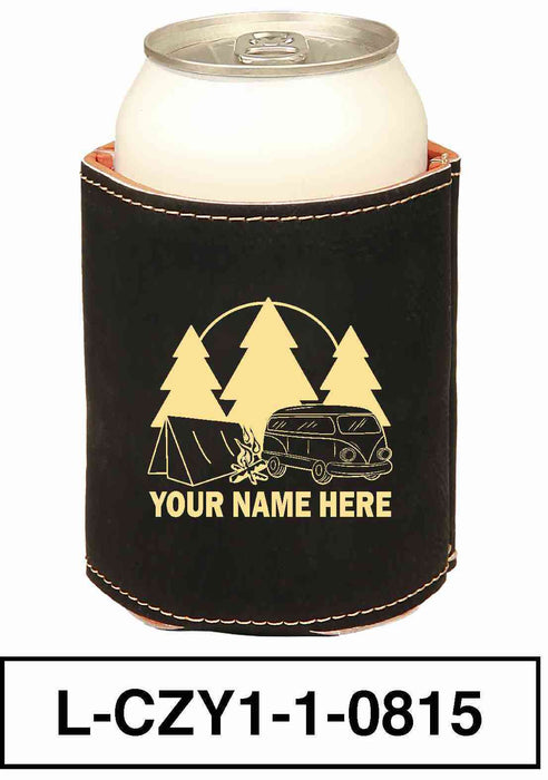 LEATHERETTE CAN COZY - "VW BUS"