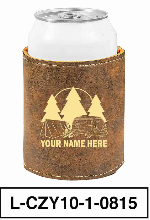 LEATHERETTE CAN COZY - "VW BUS"