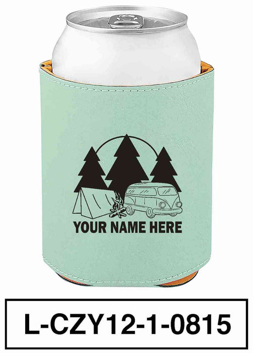 LEATHERETTE CAN COZY - "VW BUS"