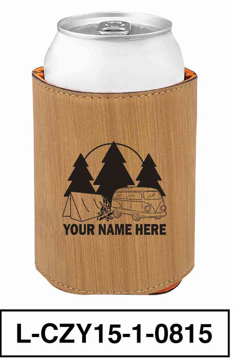 LEATHERETTE CAN COZY - "VW BUS"
