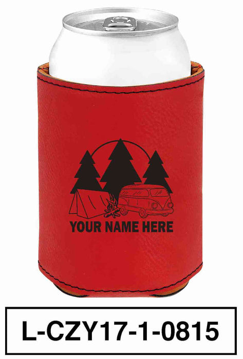 LEATHERETTE CAN COZY - "VW BUS"