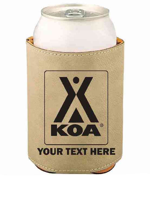 KOA Leatherette Can Coozie