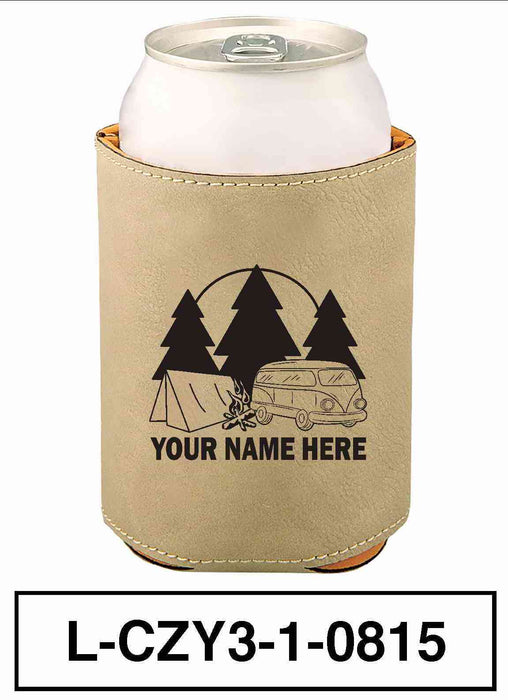 LEATHERETTE CAN COZY - "VW BUS"