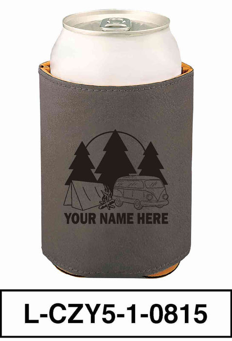LEATHERETTE CAN COZY - "VW BUS"