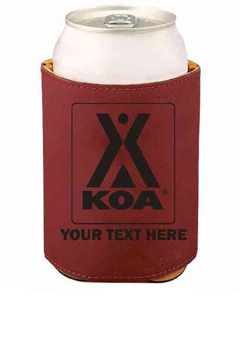 KOA Leatherette Can Coozie