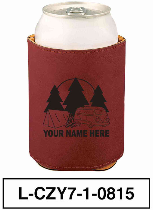 LEATHERETTE CAN COZY - "VW BUS"