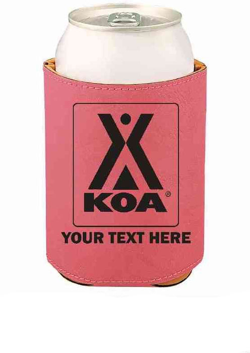 KOA Leatherette Can Coozie