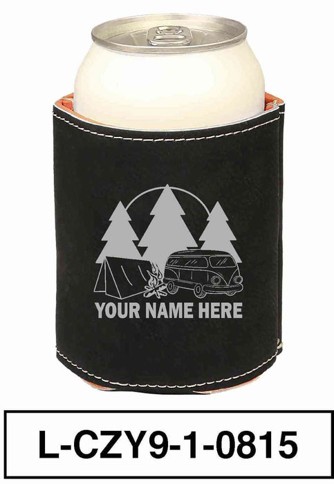 LEATHERETTE CAN COZY - "VW BUS"