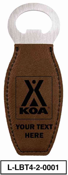 KOA LEATHERETTE MAGNETIC BOTTLE OPENER - L-LBT1 2-0018 -