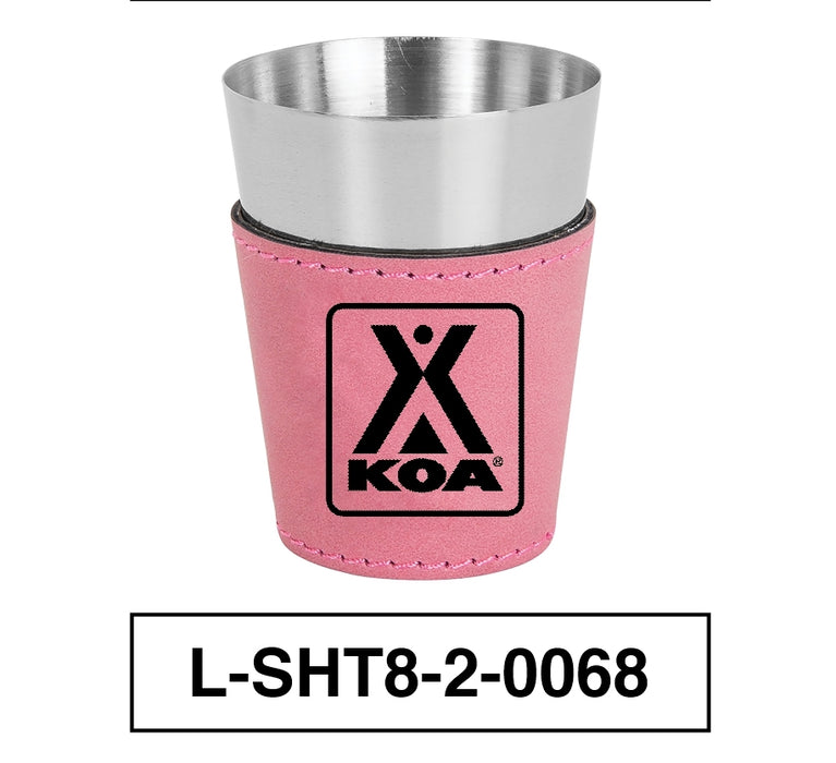 KOA Leatherette Shot Glass - L-SHT12-2-0068