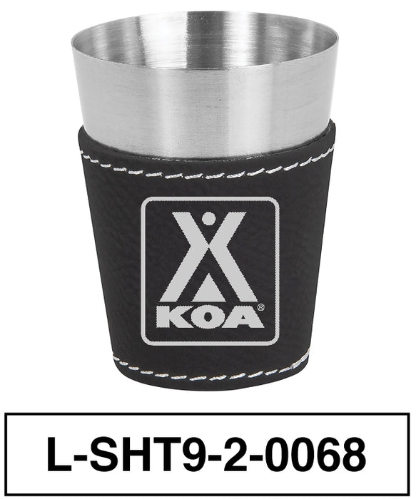 KOA Leatherette Shot Glass - L-SHT12-2-0068