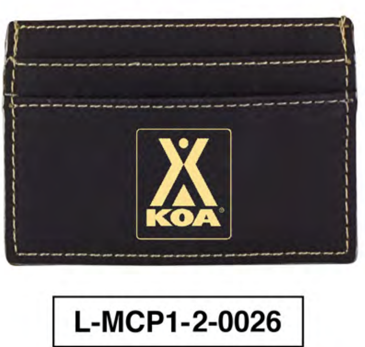 KOA LEATHERETTE MONEY CLIP - L-MCP1-2-0026