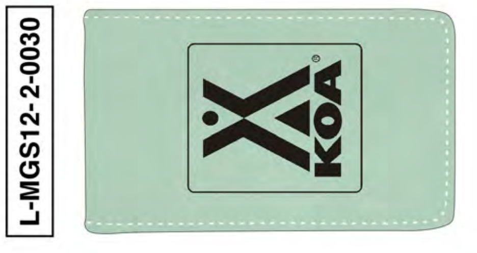 KOA LEATHERETTE MANICURE GIFT SET - L-MGS1-2-0030