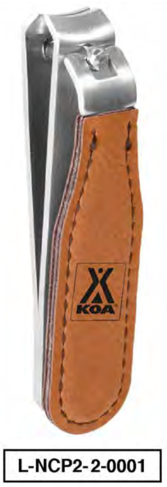 KOA LEATHERETTE NAIL CLIPPER - L-NCP1-2-0001