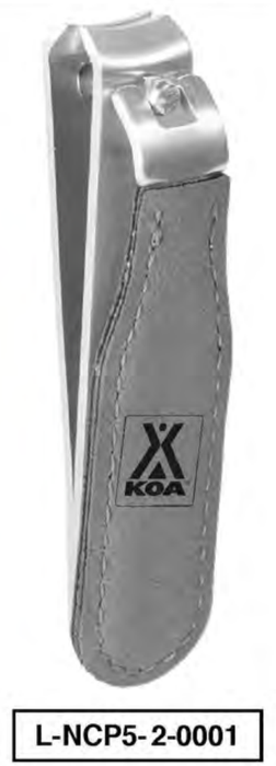 KOA LEATHERETTE NAIL CLIPPER - L-NCP1-2-0001