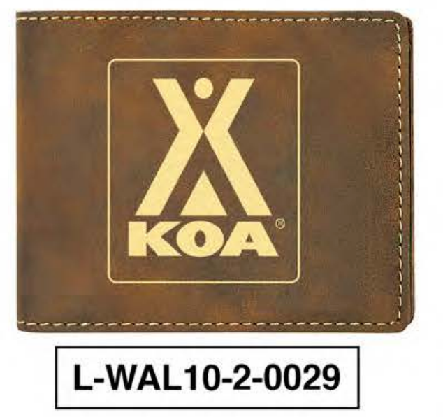 KOA LEATHERETTE BIFOLD WALLET - L-WAL1-2-0029