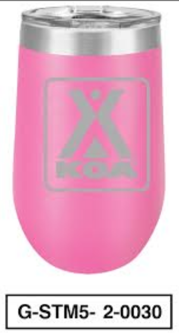 POLAR CAMEL 16oz VACUUM INSULATED STEMLESS TUMBLER WITH CLEAR LID - G-STM1-2-0030