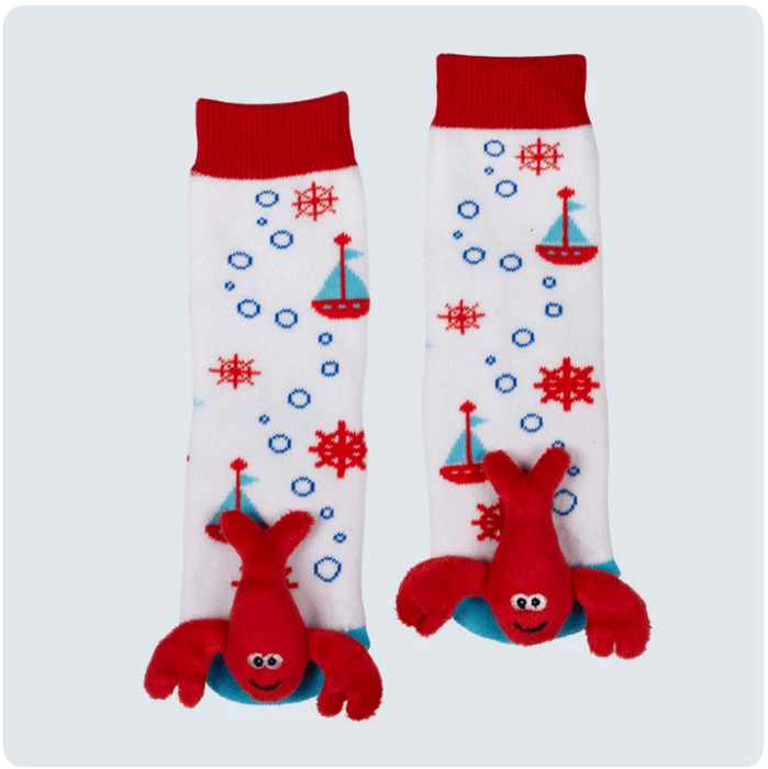 MESSY MOOSE BABY LOBSTER SOCKS- 27009