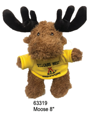 Official KOA Logo Plush Toys With Namedrop