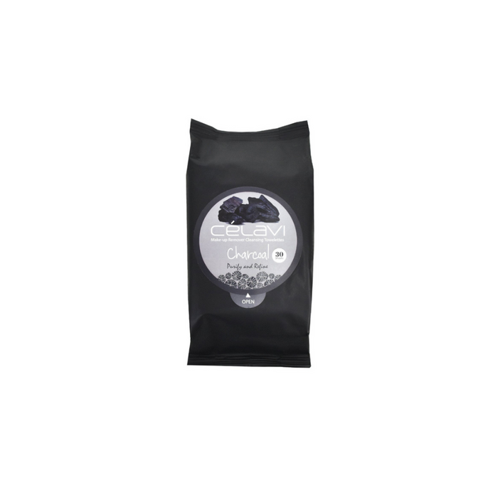 Cleansing Wipes 30 Pack Charcoal