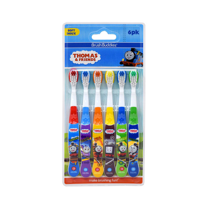 6pc Thomas the Train Toothbrushes