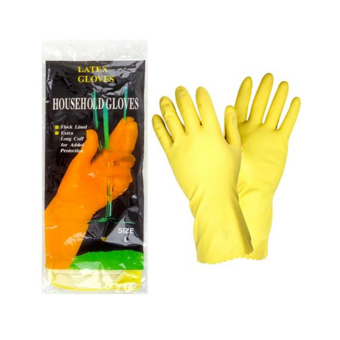 Large Latex Dish Gloves