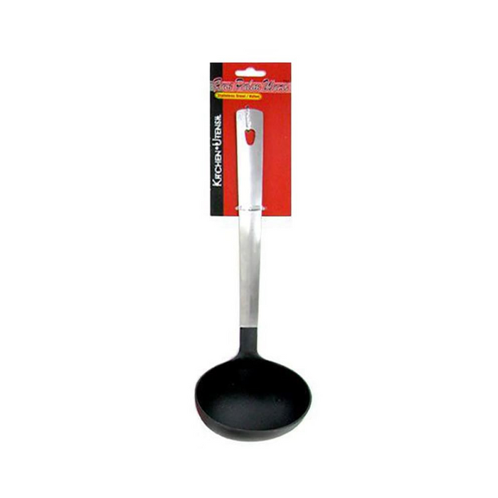 12" Plastic Laddle Metal Handle