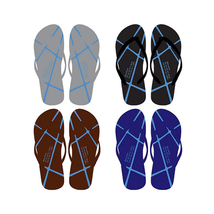 Mens Flip Flops 4 assorted styles