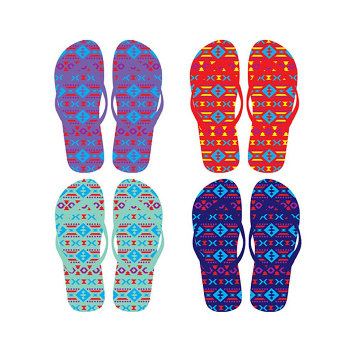 Ladies Flip Flops 4 assorted styles