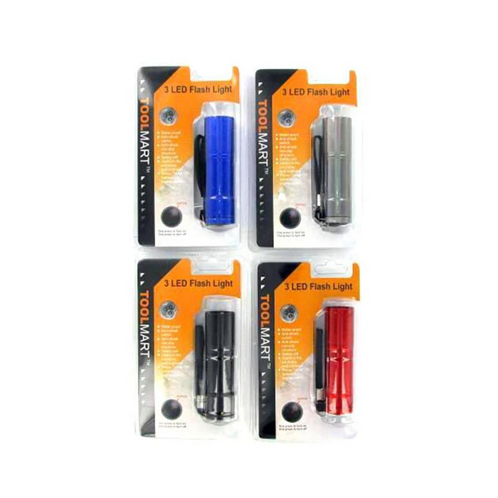 LED Aluminum Flashlight | 48 Pc