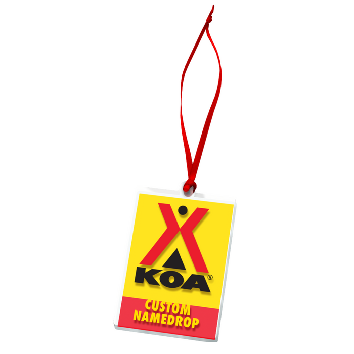 KOA BRANDED ACRYLIC ORNAMENT
