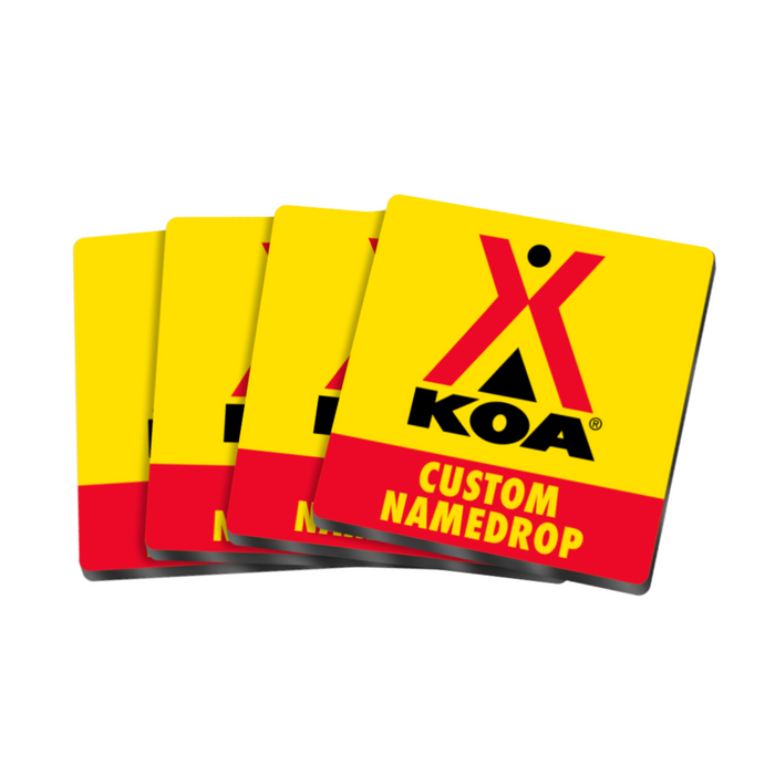 KOA BRANDED COASTER GIFT SET
